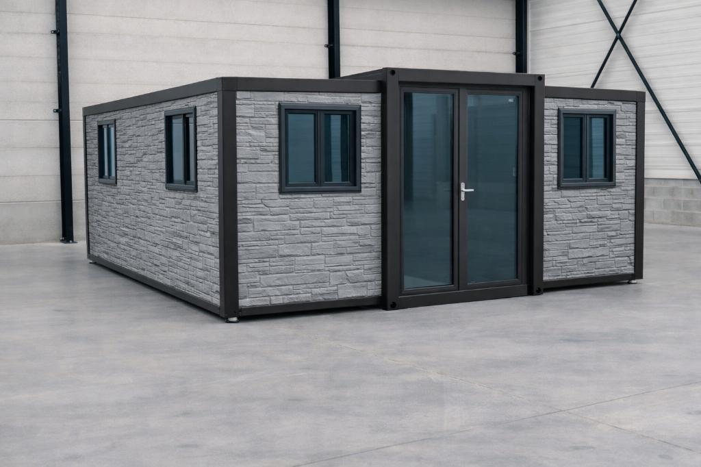 Tiny House Doe Het Zelf. Makkelijk in elkaar te zetten.