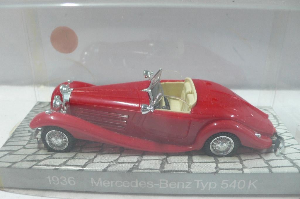 mercedes 540 k 1936- mercedespromotional  1/50, Hobby en Vrije tijd, Modelauto's | 1:43, Verzenden, Zo goed als nieuw, Auto, Overige merken