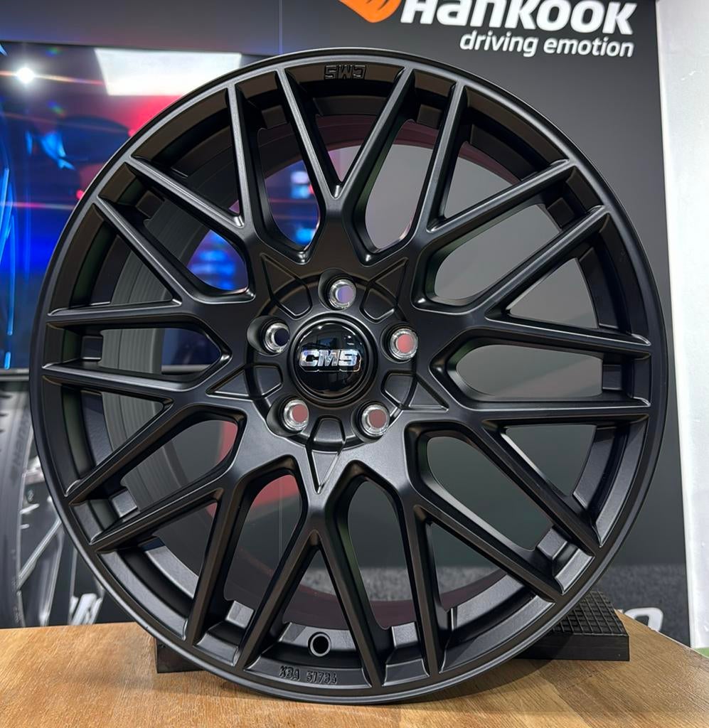 18 inch mat zwarte velgen 5x112 Audi Volkswagen Seat Cupra, Ophalen, 18 inch, Velg(en), Info@bandenbunker.nl