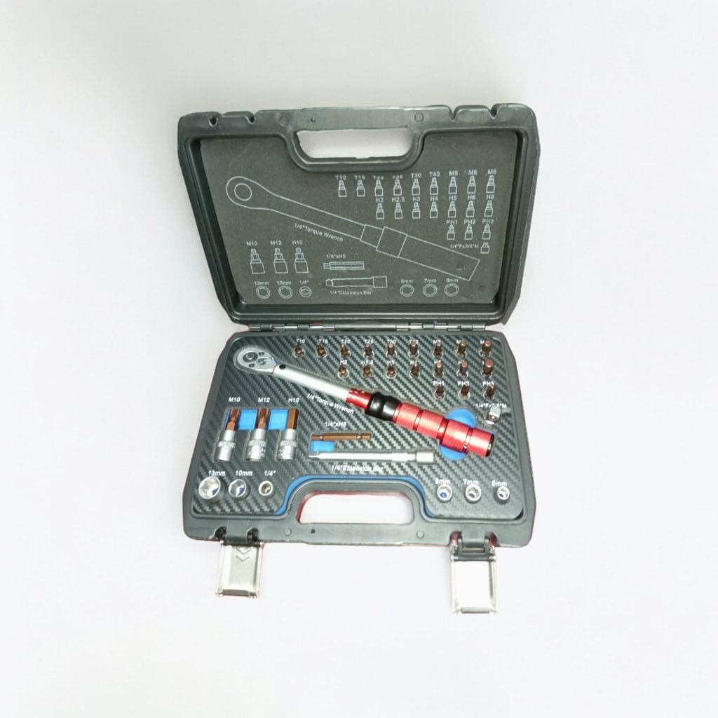 torque set 32 Delig met   Momentsleutel  5 - 220 Nm, Ophalen of Verzenden, Nieuw