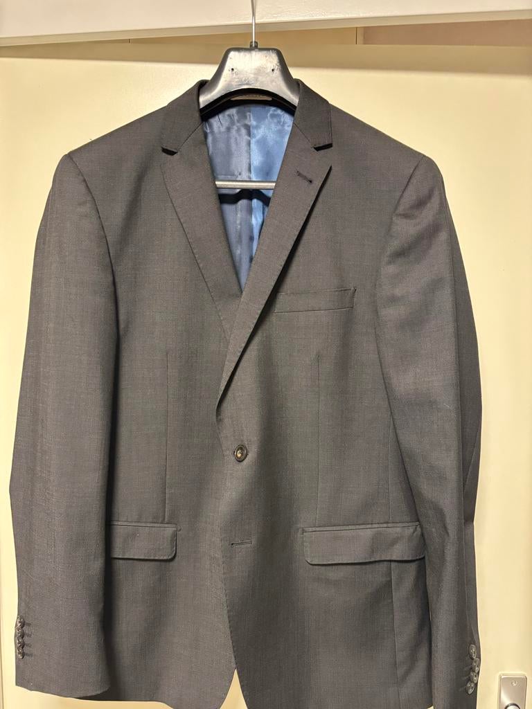 Van Gils pak, maat 50, antraciet grijs, Ophalen, Zo goed als nieuw, Maat 48/50 (M), Grijs
