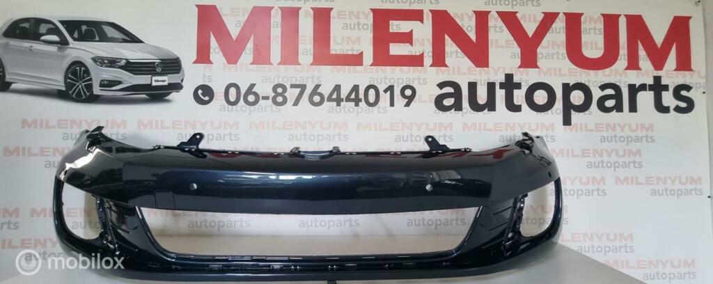VOLKSWAGEN GOLF 6 GTD VOORBUMPER X6 PDC (2008/2012) LC5F, Ophalen of Verzenden, Nieuw, Voor, Bumper