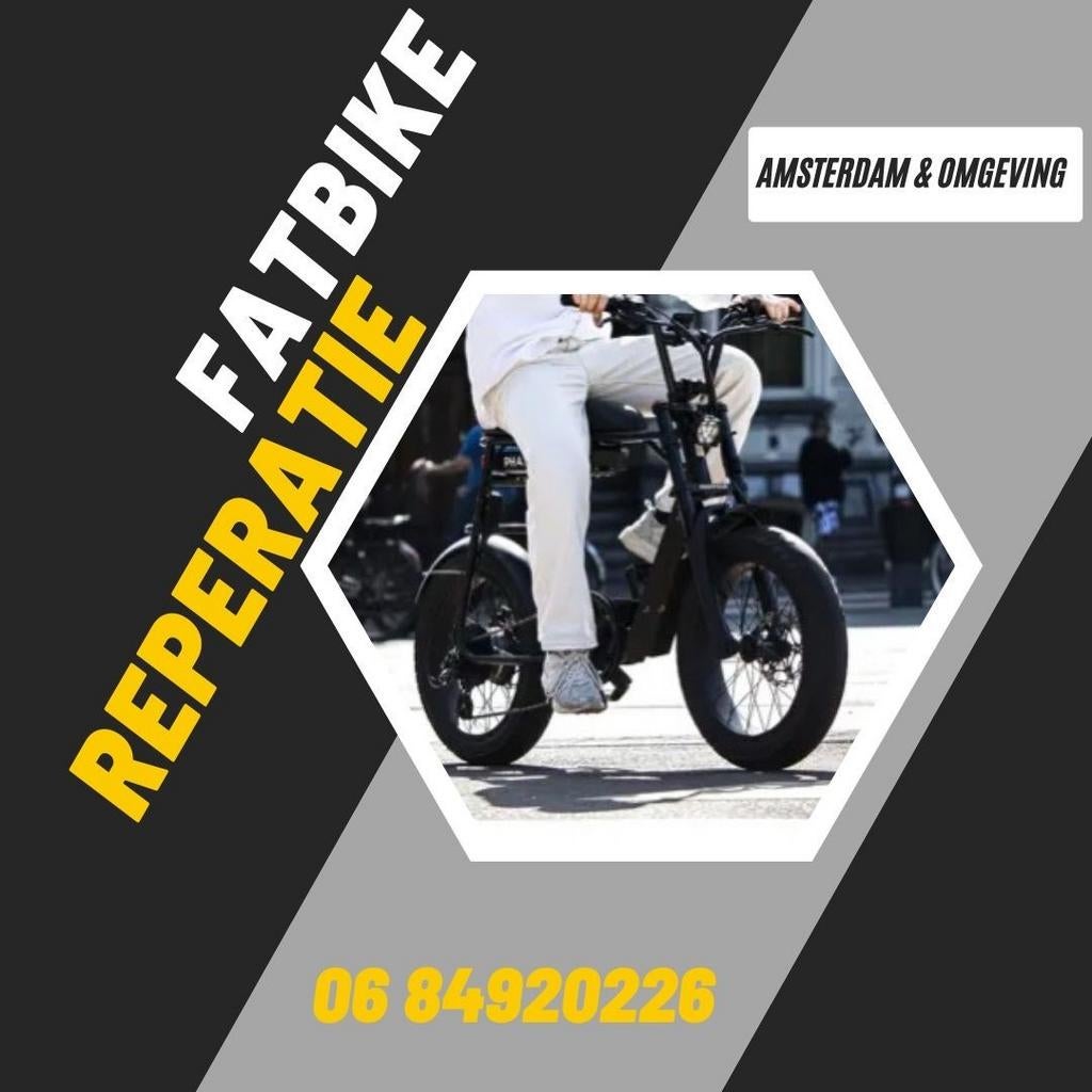 Fatbike Reparatie,& Onderhoud, Fietsen en Brommers, Ophalen of Verzenden, Nieuw, Fatbike