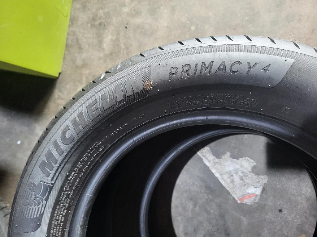 2 x 185/65/15 Michelin Primacy 6mm profiel 80,- Incl Montage, Gebruikt, 15 inch, Michelin France, Zomerbanden