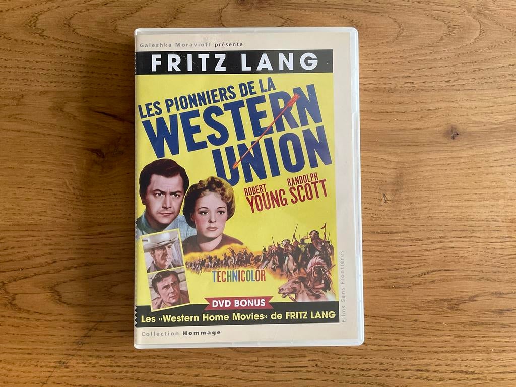 10).WESTERN UNION, Fritz Lang, Robert Young, Randolph Scott., Ophalen of Verzenden, Zo goed als nieuw