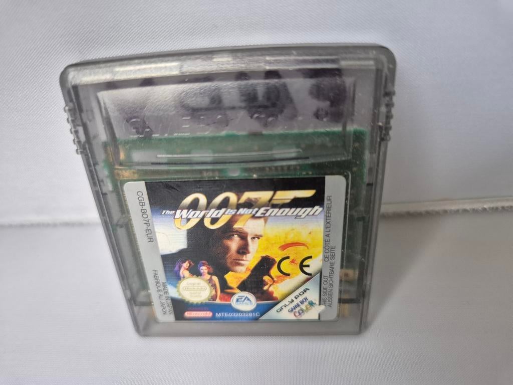 James Bond 007 the World is not Enough Game Boy Color, Spelcomputers en Games, Games | Nintendo Game Boy, Avontuur en Actie, 1 speler