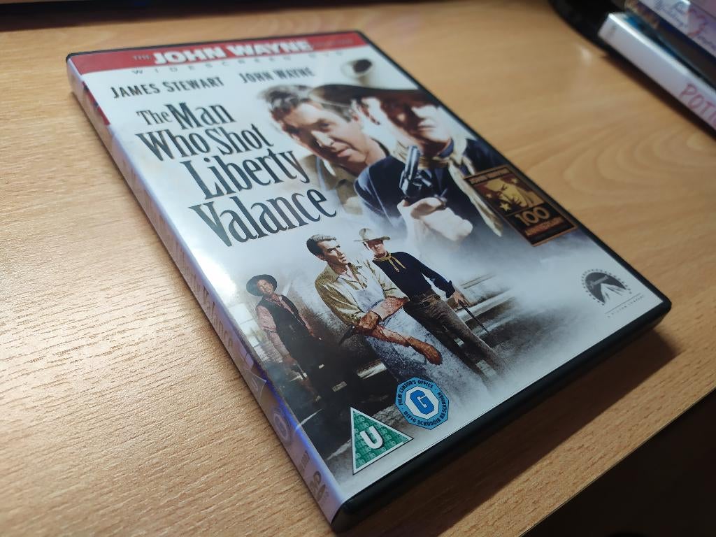 The man who shot Liberty Valance, Cd's en Dvd's, Ophalen of Verzenden, 1940 tot 1960, Gebruikt, Actie en Avontuur