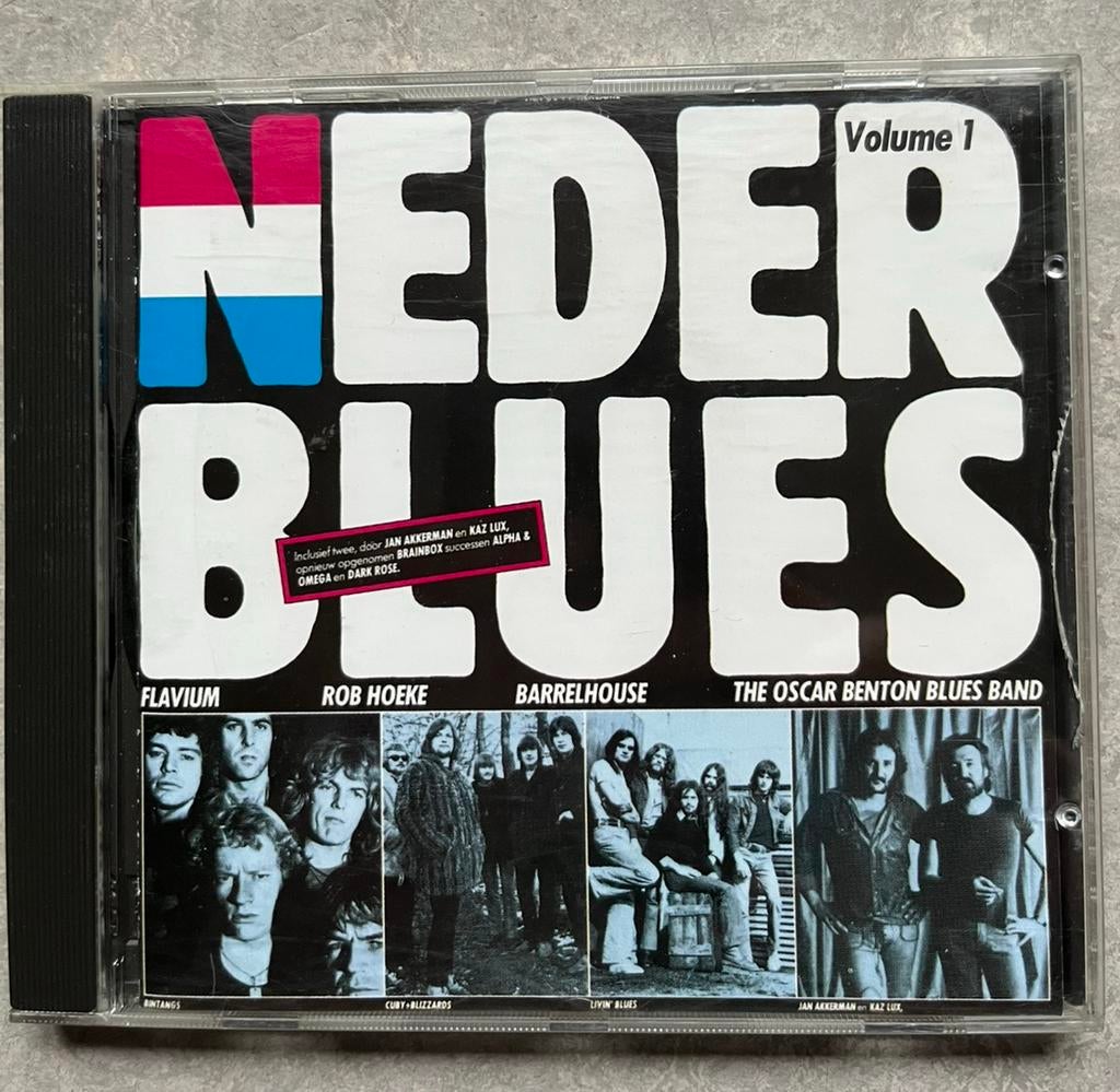 Various - Neder Blues Vol. 1 (cd blues), Ophalen of Verzenden, 1980 tot heden, Zo goed als nieuw, Blues
