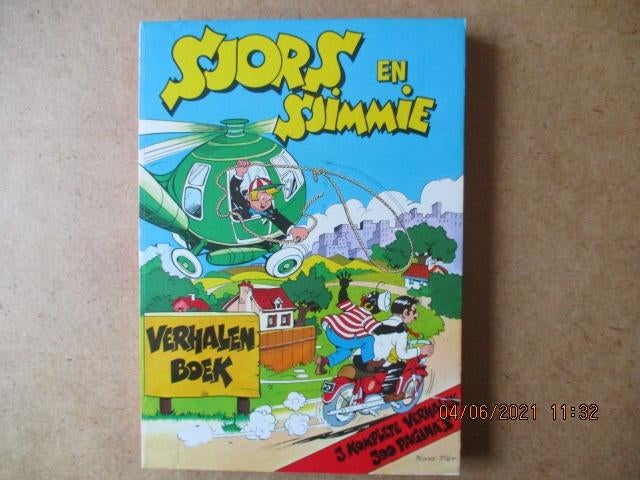 adv4045 sjors en sjimmie verhalenboek 3, Eén stripboek, Ophalen, Gelezen