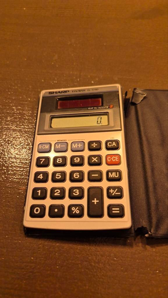 Sharp Elsi Mate EL-378D Calculator, Ophalen of Verzenden