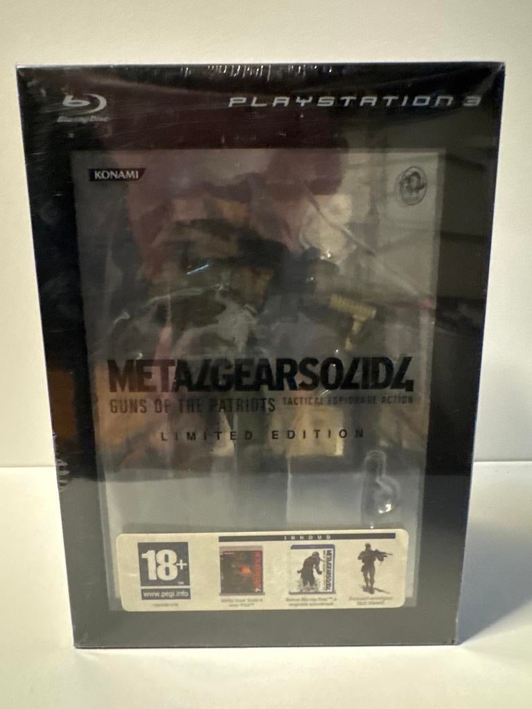 Metal Gear Solid 4 Limited Edition - PS3, Spelcomputers en Games, Games | Sony PlayStation 3, Avontuur en Actie, Online, Vanaf 18 jaar