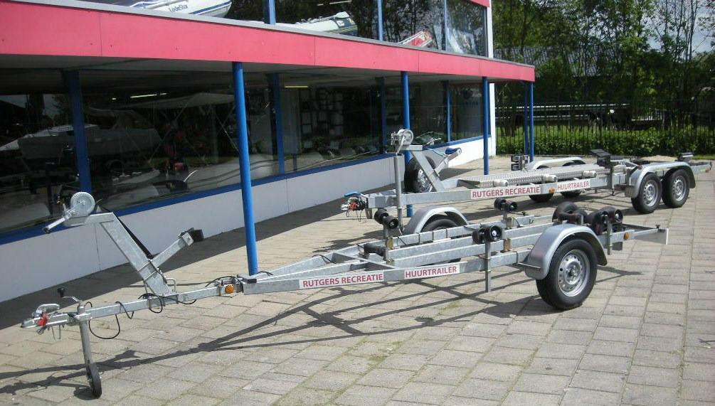 Verhuur boottrailers tot 2700 kg., Ophalen, Nieuw, Kielboottrailer