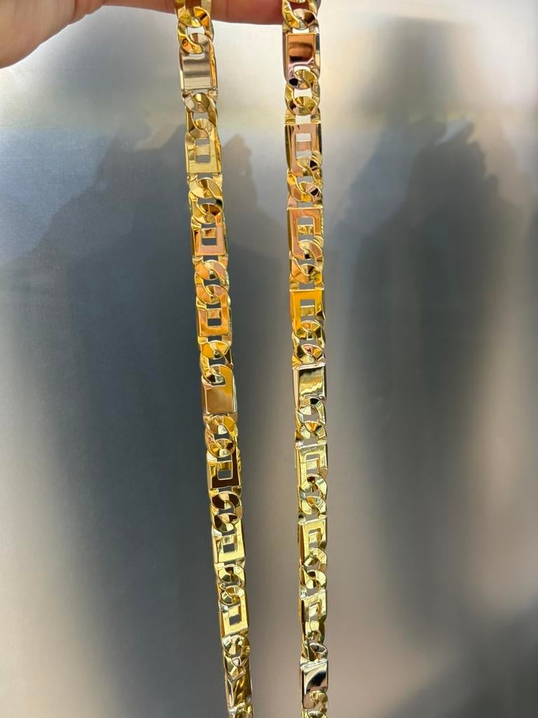 18KT Goud - 108.3 Gram - Ketting - ROLLIE, Ophalen, Nieuw, Goud, Goud