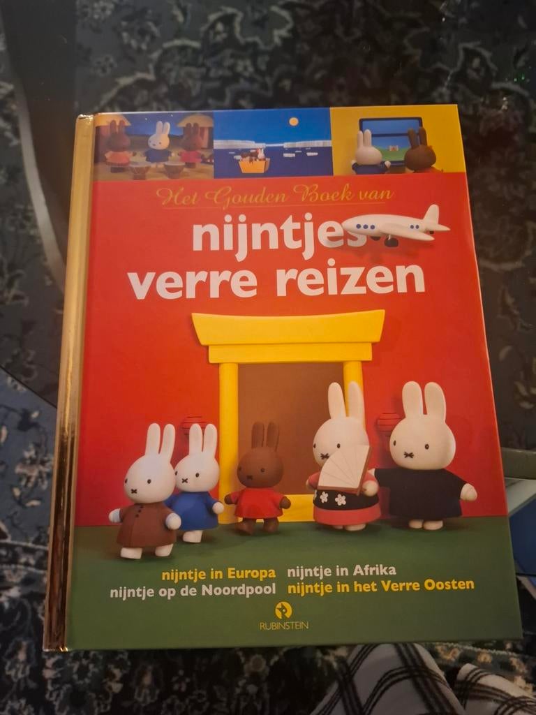 Dick Bruna - Het Gouden Boek van nijntjes verre reizen, Fictie algemeen, Ophalen of Verzenden, Zo goed als nieuw, Dick Bruna