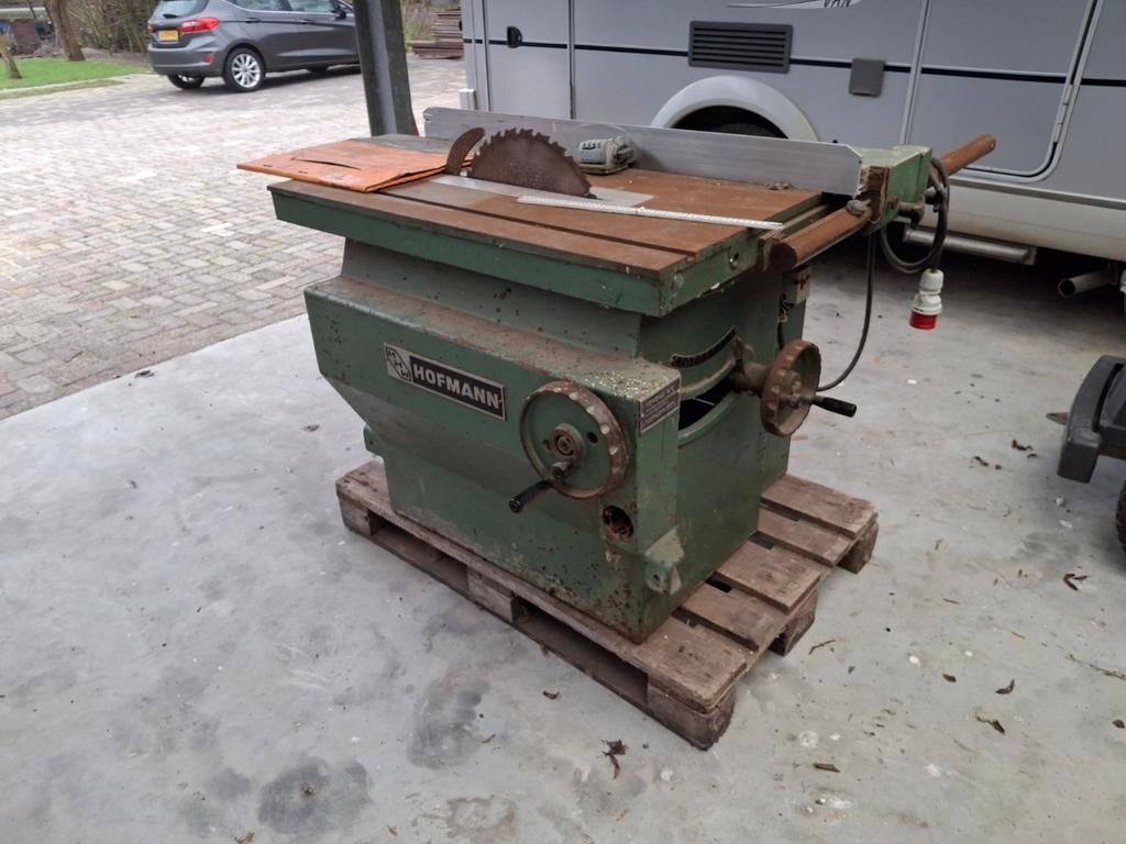 Zware zaagtafel, Ophalen, Gebruikt, Cirkelzaag, 30 tot 70 mm