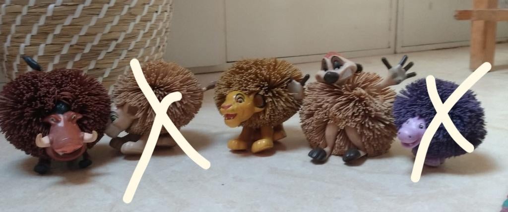 Koosh lion king  - Set van 3, Ophalen of Verzenden, Gebruikt, Jongen of Meisje