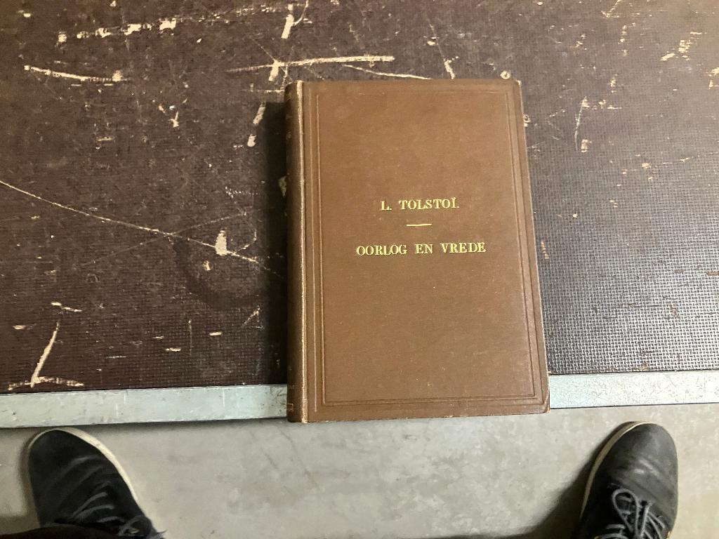 Tolstoj oorlog en vrede (1887) 1e druk, Ophalen of Verzenden