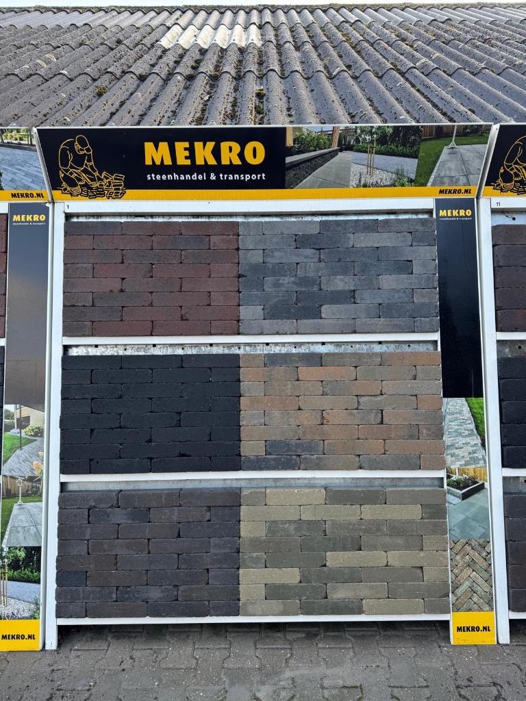 stonique trommel dikformaat xl 28x7x8 oud drachten, Klinkers, Nieuw, Ophalen of Verzenden, 10 m² of meer
