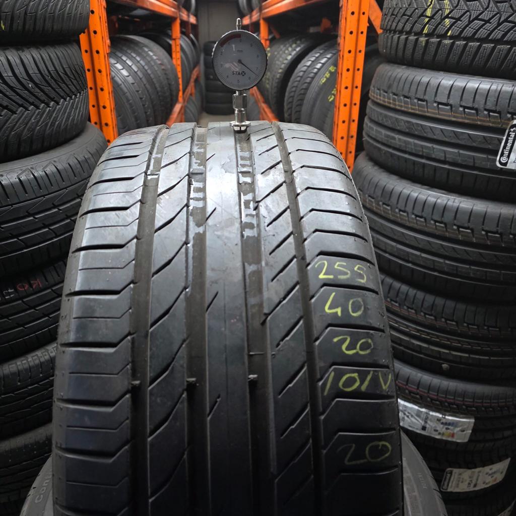 Continental ContiSportContact 255/40 R20 DOT 20, Ophalen, Gebruikt, 255 mm, Band(en)
