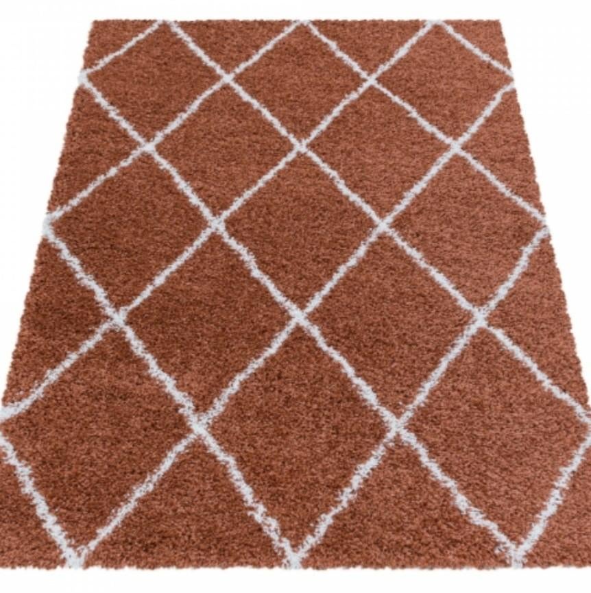 Vloerkleed karpet Alvor Terra 80x150 pool halfhoog nieuw!, Bruin, Nieuw, Gezellig sfeervol comfortabel kwaliteit warm, 150 tot 200 cm