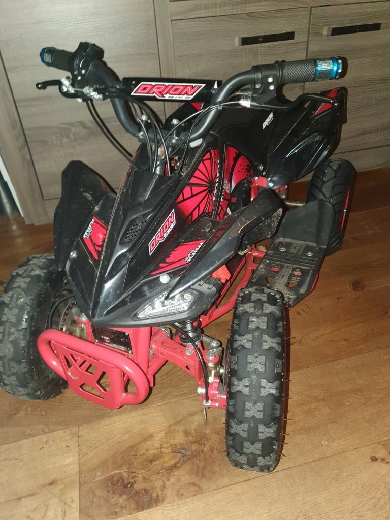 Mini Quad 36 volt 1000watt brushless 28ah accu, Ophalen