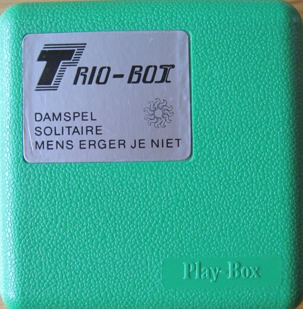 spellenbox voor op reis met dammen - solitaire - mens erger, Hobby en Vrije tijd, Gezelschapsspellen | Bordspellen, Een of twee spelers