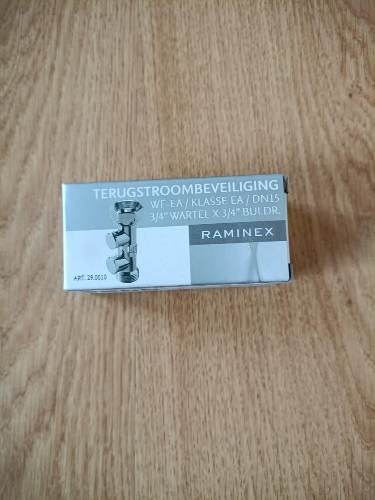 Terugstroombeveiliging Raminex - Nieuw in doos, Ophalen of Verzenden