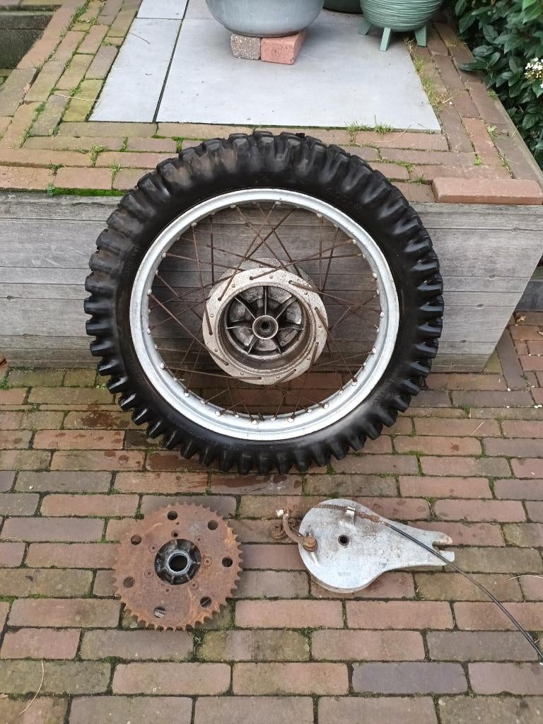 Maico Cross achterwiel scrambler Matchless, Motoren, Onderdelen | Oldtimers, Ophalen of Verzenden, Gebruikt