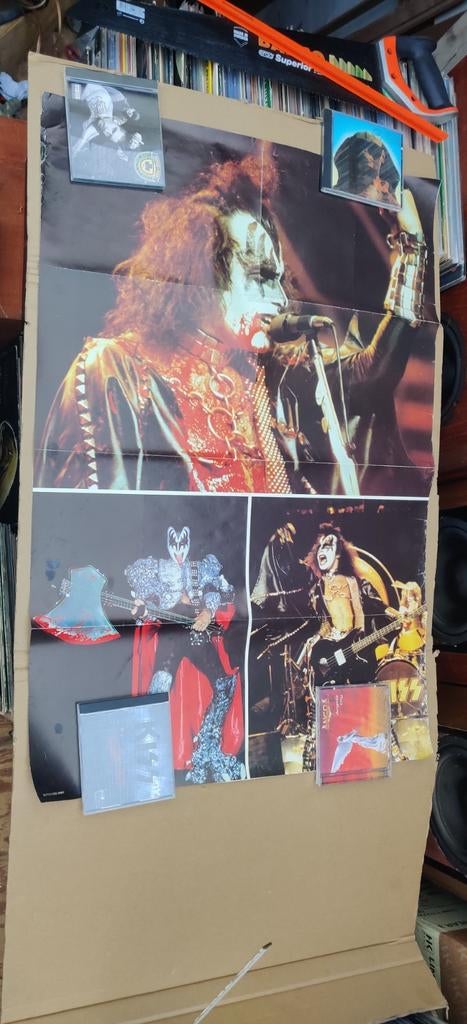Kiss army Dutch Kiss poster geen lp, Ophalen of Verzenden, Gebruikt, A1 t/m A3, Muziek