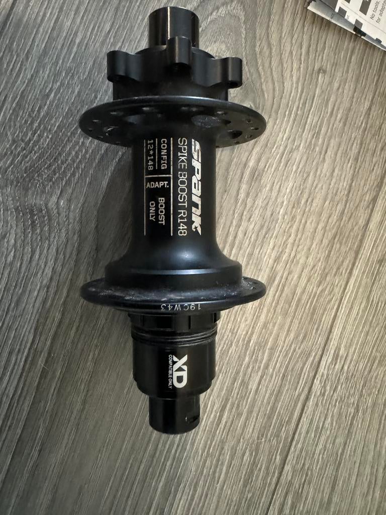 Spank hub boost 12x148 32 spaaks, Ophalen of Verzenden, Gebruikt, Wiel, Spank