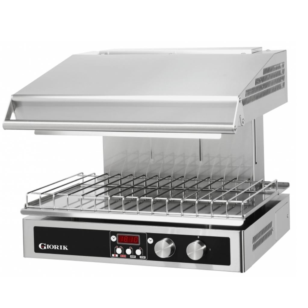 GIORIK salamander SH520G (KORT GEBRUIKT), Ophalen of Verzenden, Gebruikt, Fornuis, Frituur en Grillen