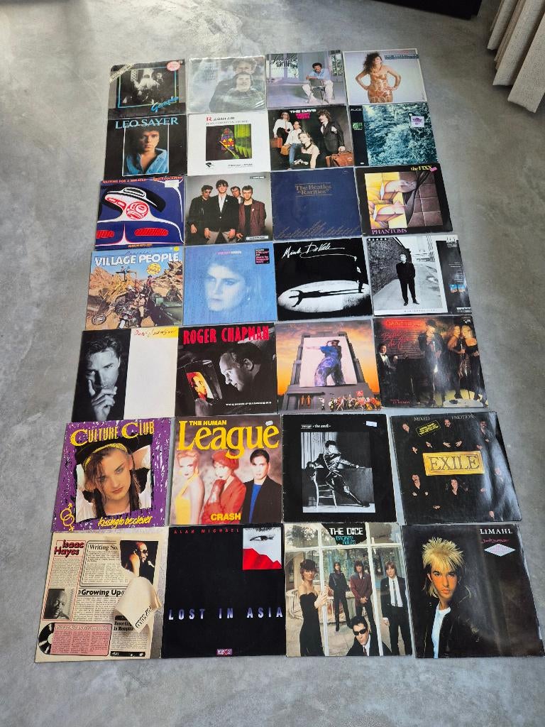 mooie partij jaren '70 & '80 Pop, New Wave en Synthpop, Ophalen of Verzenden, Zo goed als nieuw, 12 inch