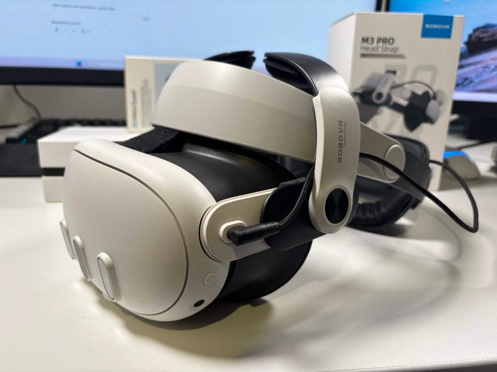 Meta Quest 3 128GB met uitgebreide accessoires, Ophalen of Verzenden, Zo goed als nieuw, VR-bril, Overige platformen