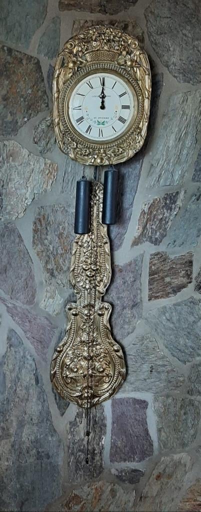 Koperen wandklok, Ophalen of Verzenden