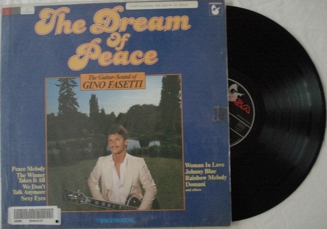 Gino Fasetti - The dream of peace, Gebruikt, Ophalen of Verzenden, EP, 12 inch