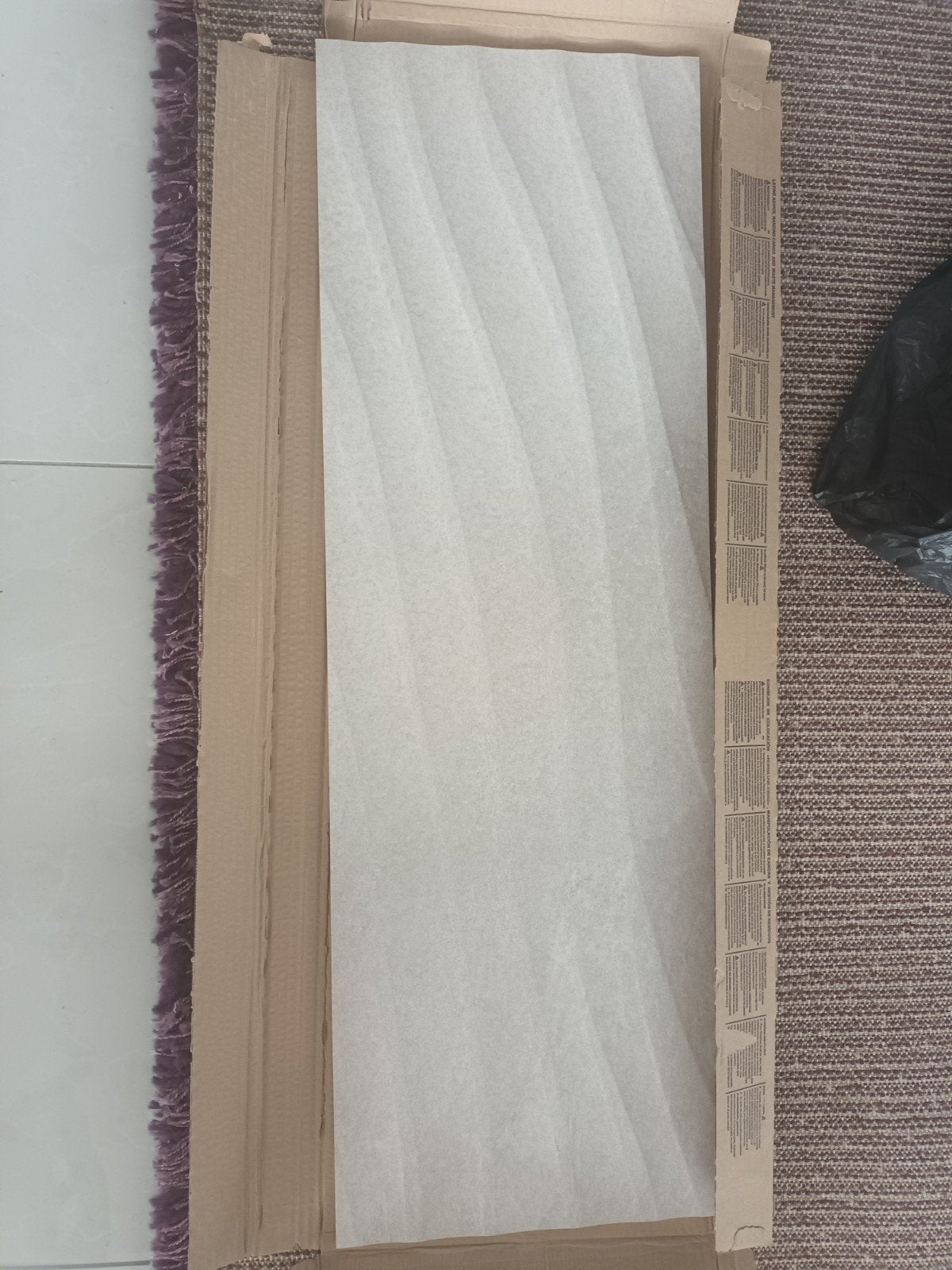 8 plus 11 Keraben wandtegels beige golf 30x90 cm, 60 cm of meer, Nieuw, Ophalen of Verzenden, Minder dan 5 m²