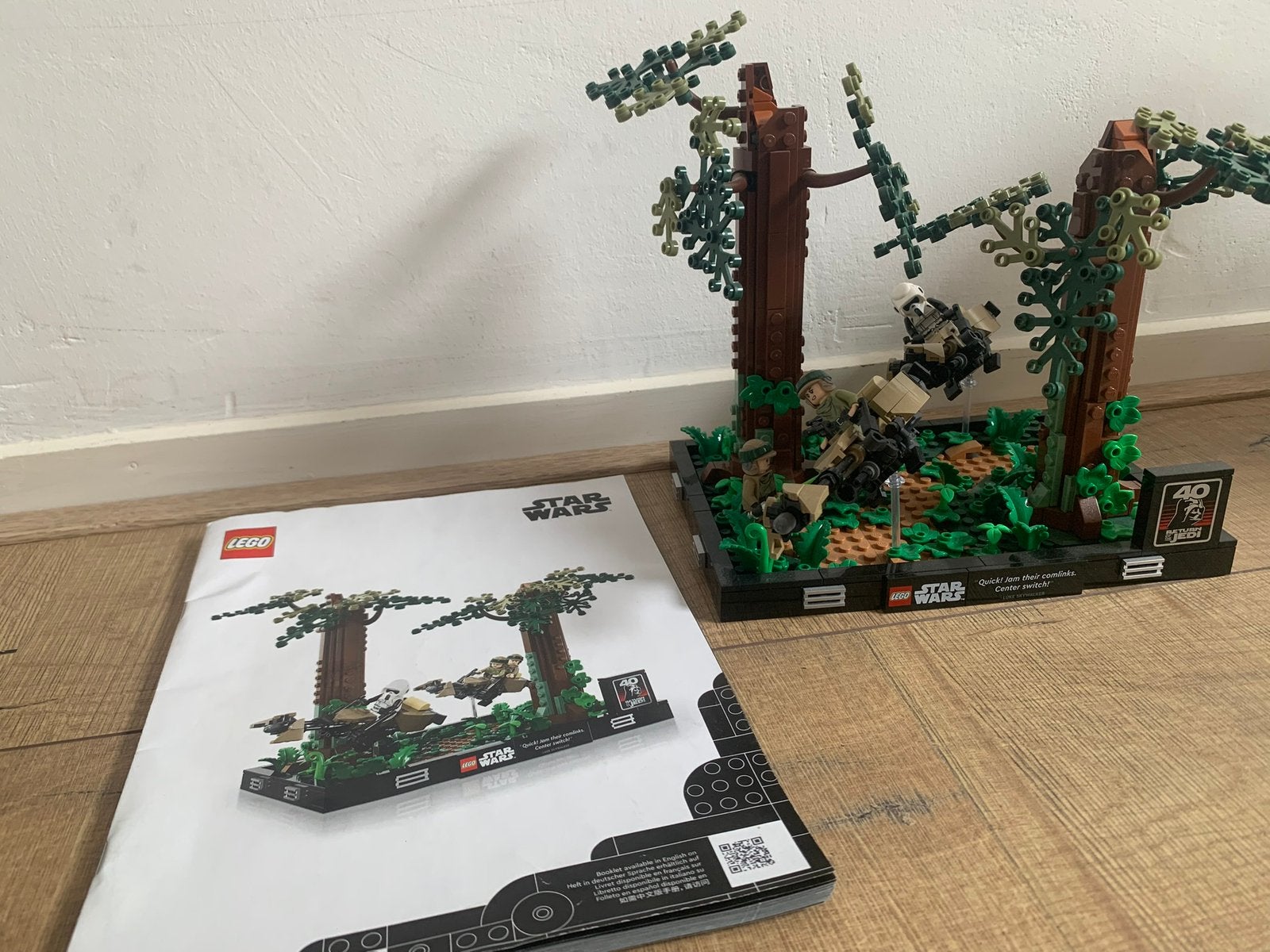 Endor Speeder Chase, Star Wars, Lego, Ophalen of Verzenden, Zo goed als nieuw