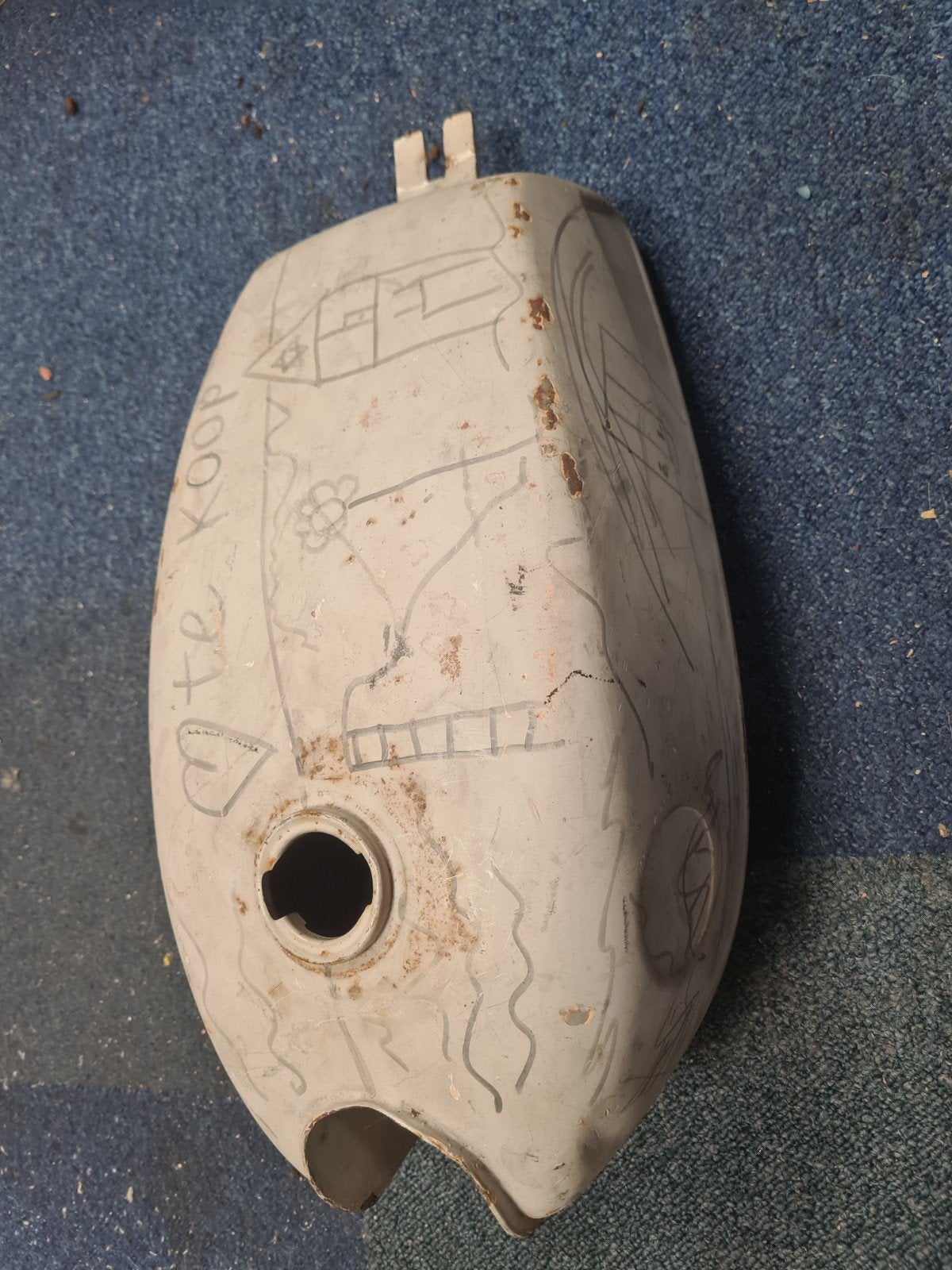 zundapp 529 tank, Z@dld, Gebruikt, Tank, Dld