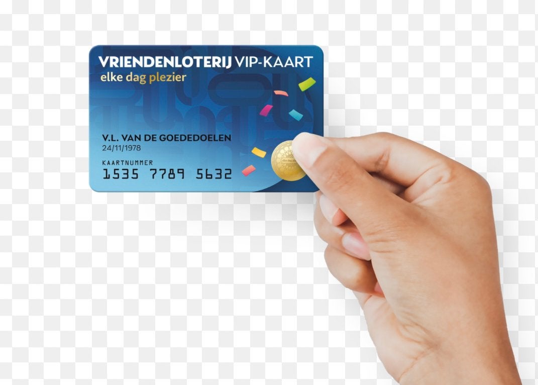 Gezocht: 1 maand vip kaart vriendenloterij, Eén persoon, Cadeaubon
