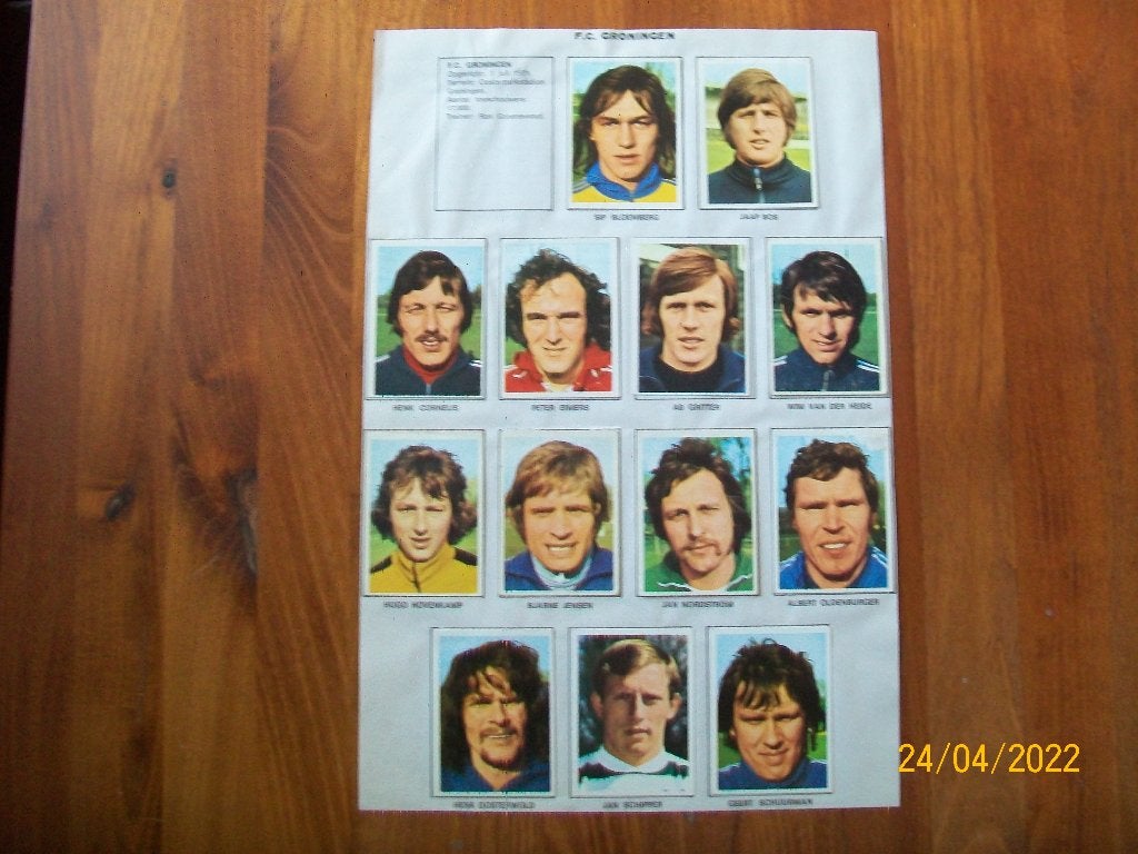 Vanderhout plaatjes AZ ' 67 seizoen 73-74 Voetbalsterren, Verzamelen, Verzenden, Gebruikt, AZ, Poster, Plaatje of Sticker