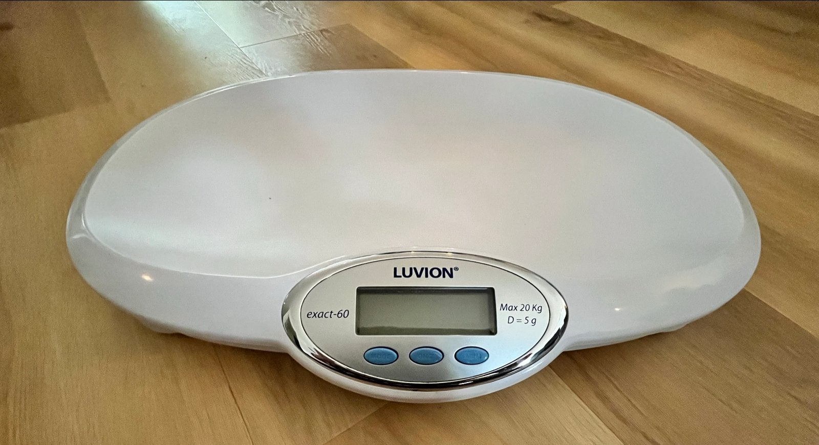 Luvion Exact-60 Digitale Babyweegschaal, Ophalen, Zo goed als nieuw