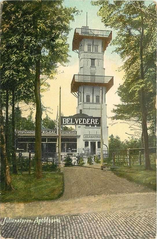380-370-029 Apeldoorn Julianatoren, Verzenden, Voor 1920, Gelderland