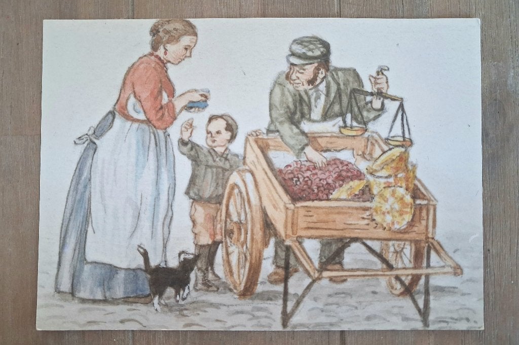Ot en Sien Kaart – A5 Formaat – Serie 1102 – (ca.1980), Ophalen of Verzenden, 1960 tot 1980, Ongelopen