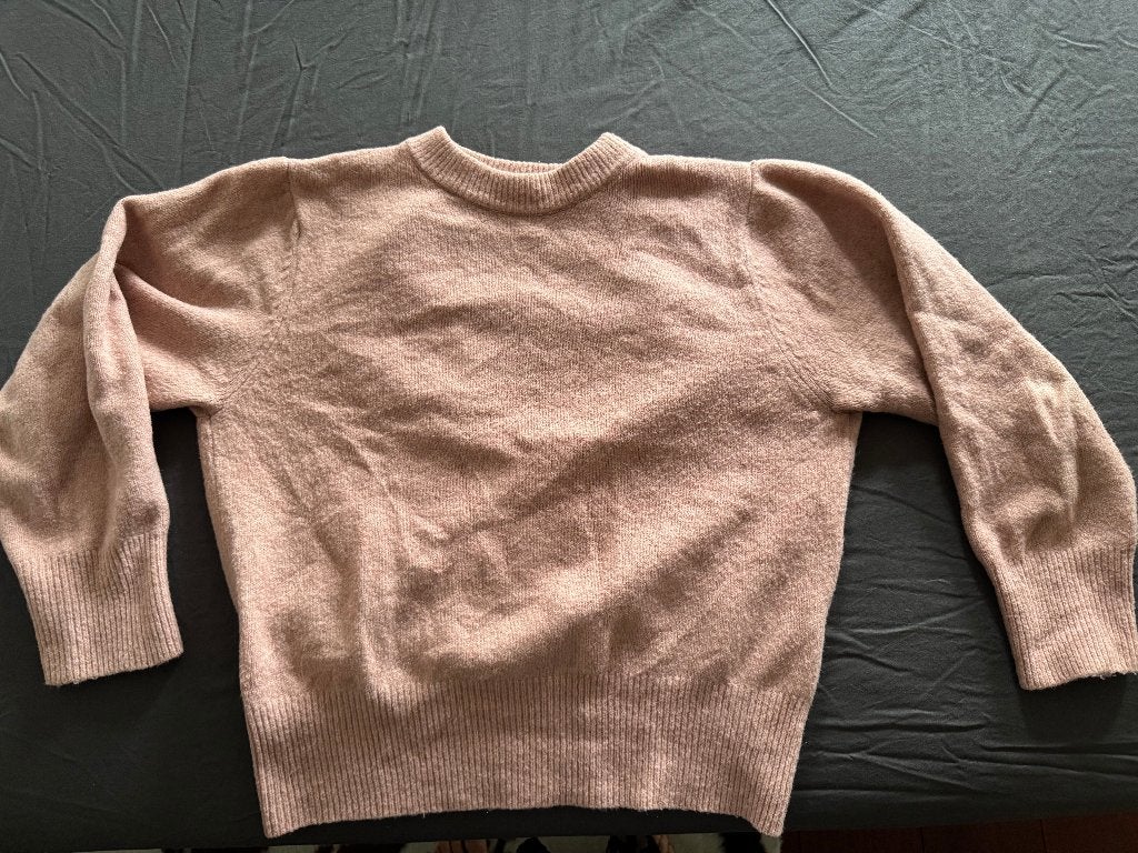 Roze zachte trui van Mango, maat M, Maat 38/40 (M), Mango, Ophalen of Verzenden, Zo goed als nieuw