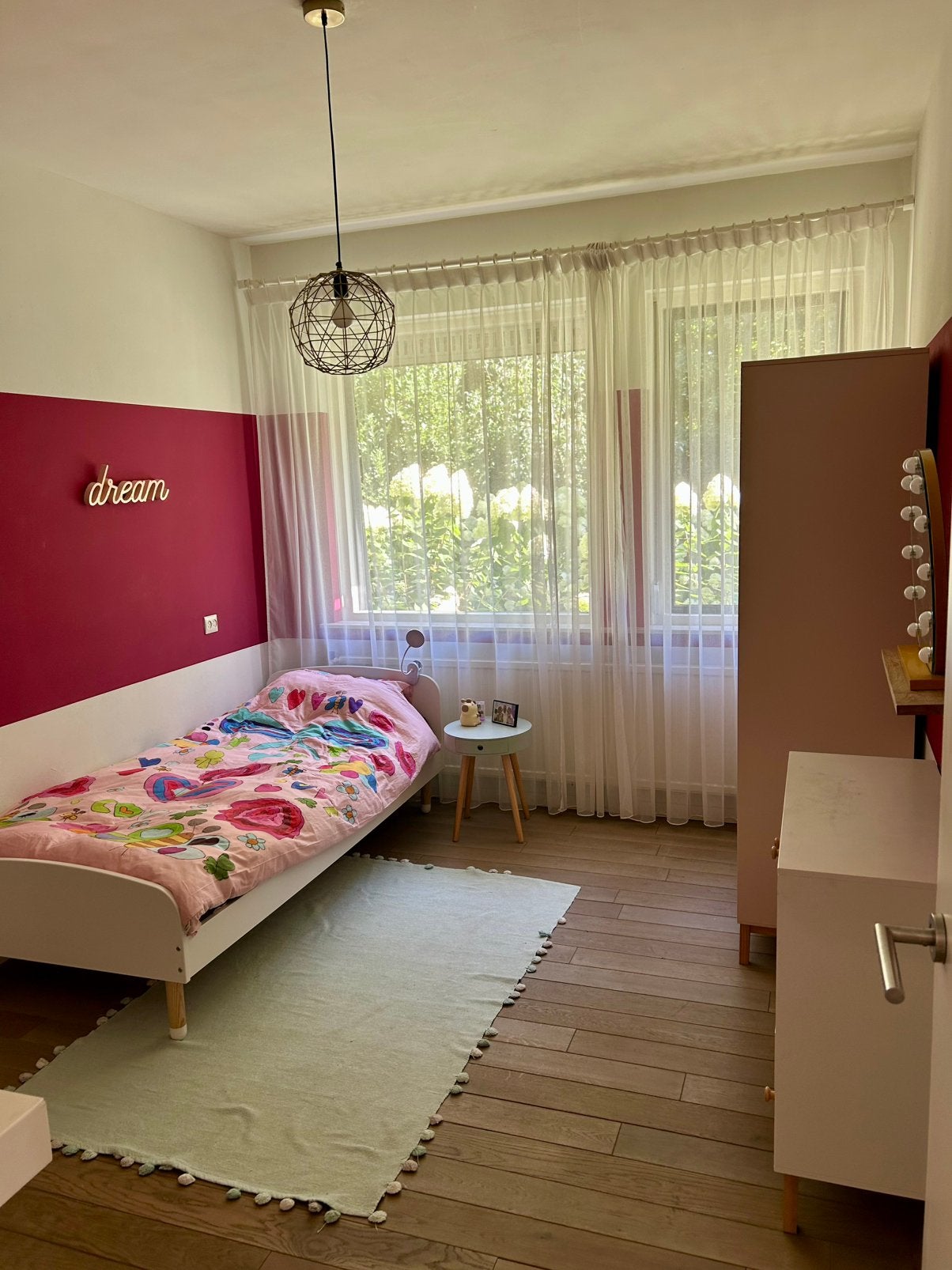 Mooie complete meidenkamer met accessoires, Ophalen, Gebruikt, Meisje