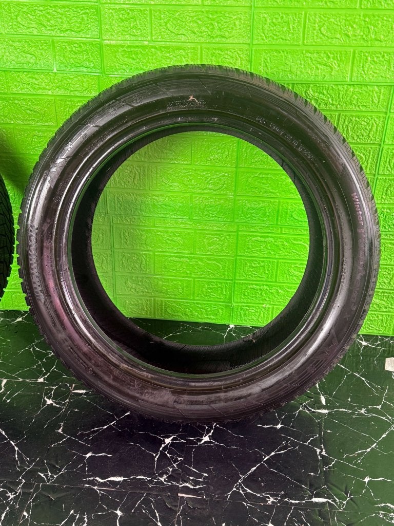 4x Hankook I*cept Evo3 275/45R21 winterbanden 8mm, Niet ingevuld, Gebruikt, 275 mm, Niet ingevuld
