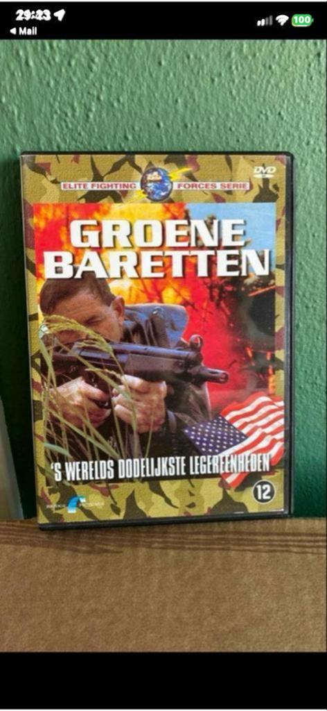 Groene Baretten DVD, Vanaf 12 jaar, Ophalen of Verzenden, Gebruikt, Oorlog of Misdaad