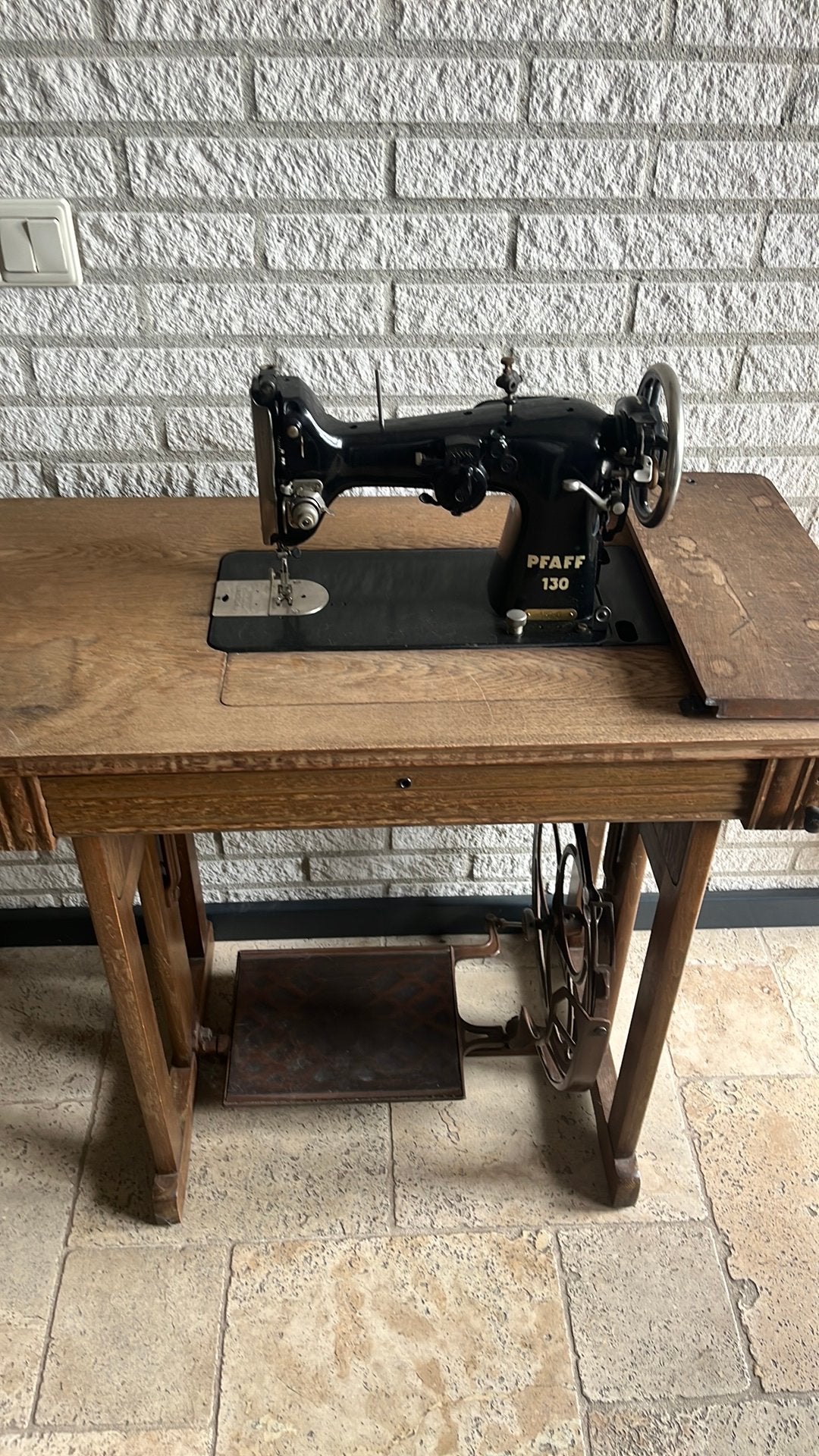 Pfaff 130 naaimachine, Antiek en Kunst, Antiek | Naaimachines, Ophalen