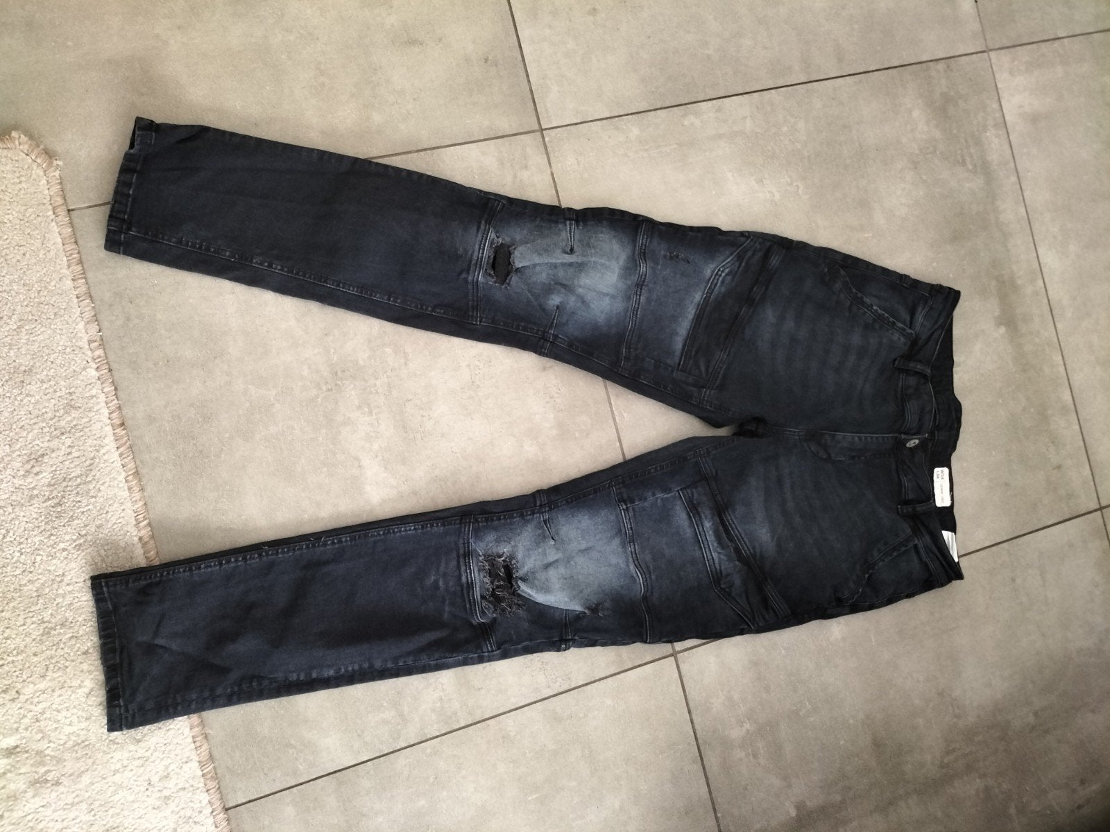 Herenjeans maat W34 L34 - Donkerblauw, Kleding | Heren, Spijkerbroeken en Jeans, Onbekend, Blauw, Ophalen of Verzenden, W33 - W34 (confectie 48/50)