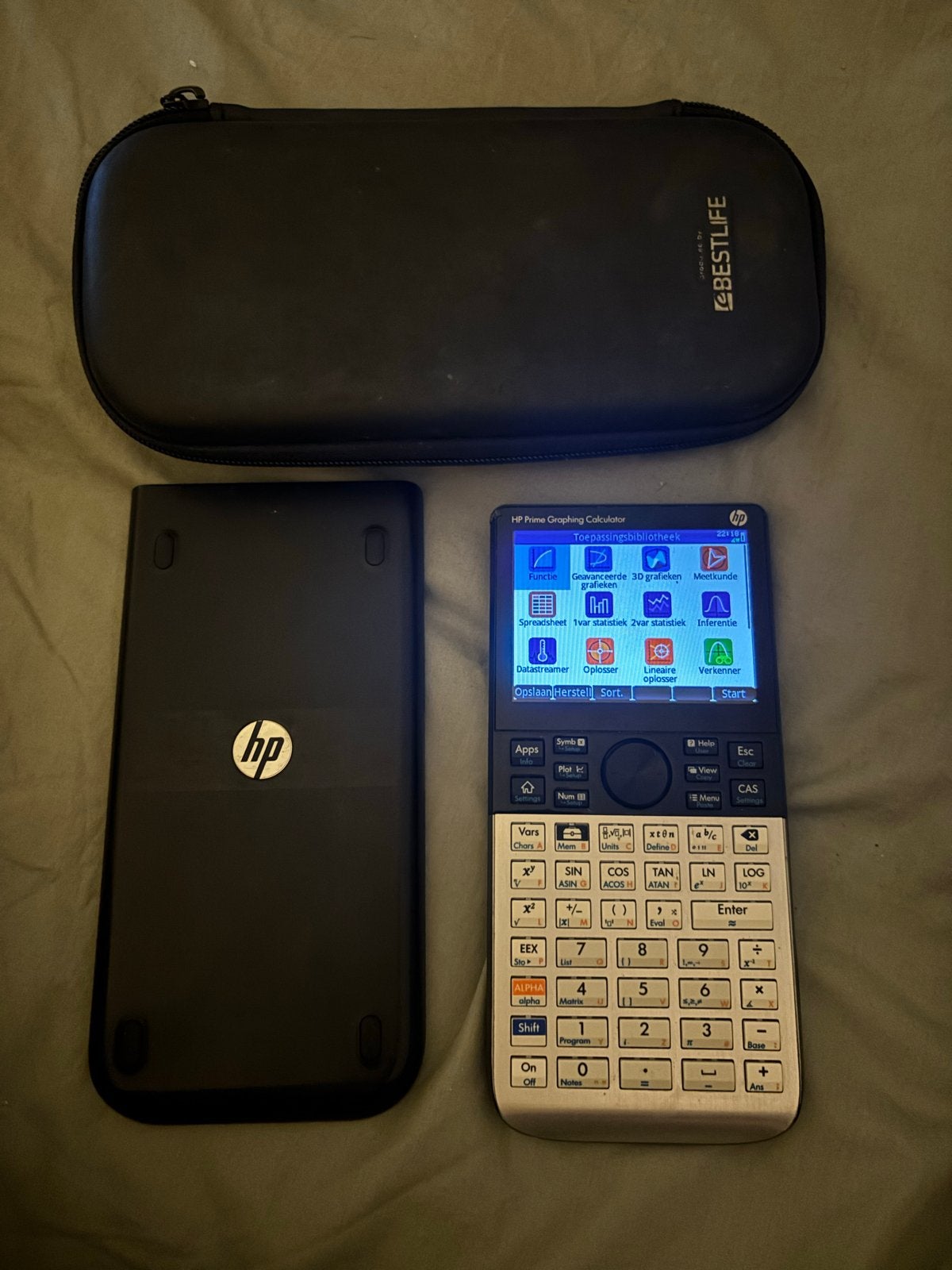 HP Prime G2 grafische rekenmachine met hoes, Diversen, Ophalen of Verzenden, Grafische rekenmachine